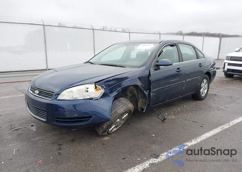 2007 Chevrolet Impala Lt from USA, damaged, VIN 2G1WT55K879185903